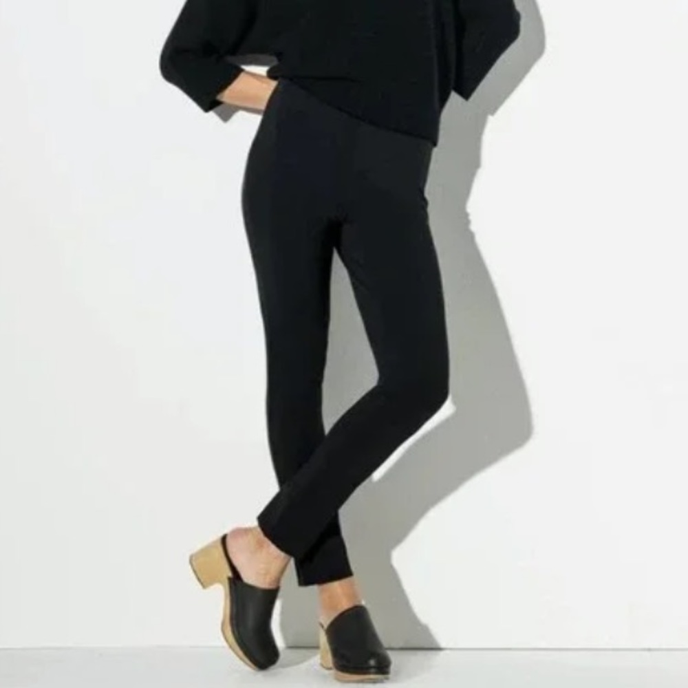 R Label | the Reset black slim stretch pants size S